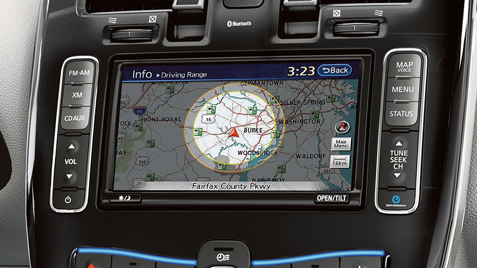 2015 Nissan Leaf navigation Raleigh