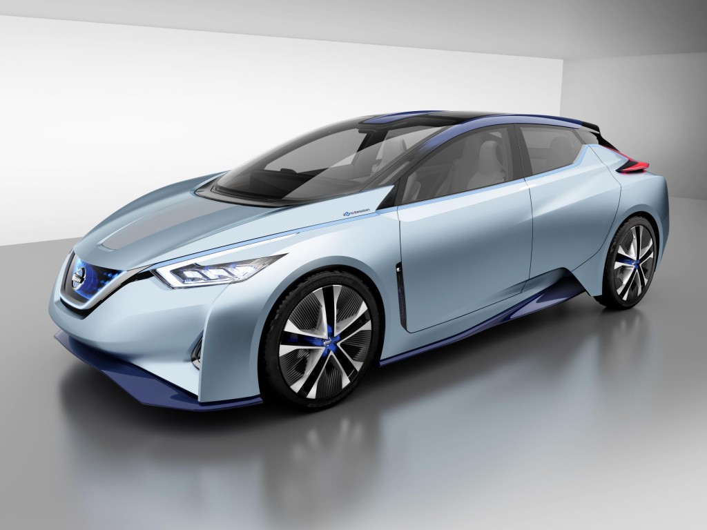 Nissan IDS Concept autonomous electric vehicle